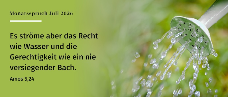 Monatsspruch Juli 2026